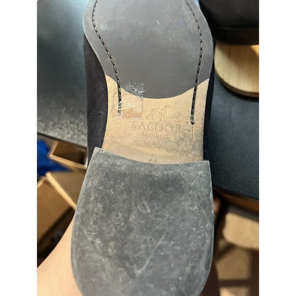 Sacoor Brothers Suede Deep Navy Blue Leather Loafers Made In Portugal  41 (8)